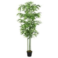 Petromila vidaXL Umelý bambusový strom 864 listov 180 cm zelený