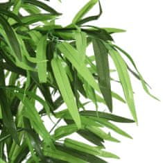 Petromila vidaXL Umelý bambusový strom 864 listov 180 cm zelený