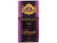 Basilur BASILUR Darjeeling Indický čaj, lístkový čaj s nádychom vína Muscat a kvetinovými tónmi, 100 g x1