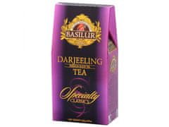 Basilur BASILUR Darjeeling Indický čaj, lístkový čaj s nádychom vína Muscat a kvetinovými tónmi, 100 g x1