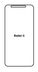 emobilshop Hydrogel - ochranná fólia - Xiaomi Redmi 5 (case friendly)