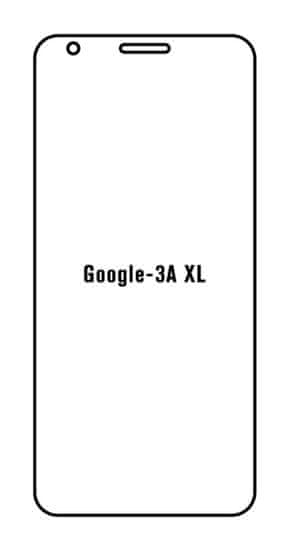 emobilshop Hydrogel - ochranná fólia - Google Pixel 3a XL (case friendly)