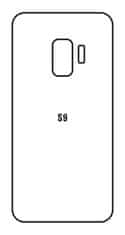 emobilshop Hydrogel - matná zadná ochranná fólia - Samsung Galaxy S9