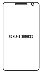 emobilshop Hydrogel - Privacy Anti-Spy ochranná fólia - Nokia 8 Sirocco
