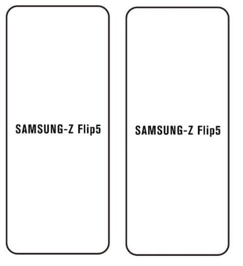 emobilshop 2PACK - Hydrogel - ochranná fólia - Samsung Galaxy Z Flip 5 (2ks v balení)