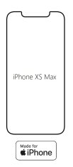 emobilshop Hydrogel - matná ochranná fólia - iPhone XS Max - typ výrezu 2