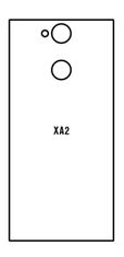 emobilshop Hydrogel - matná zadná ochranná fólia - Sony Xperia XA2