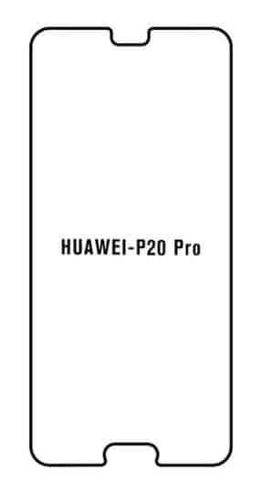 emobilshop Hydrogel - ochranná fólia - Huawei P20 Pro (case friendly)