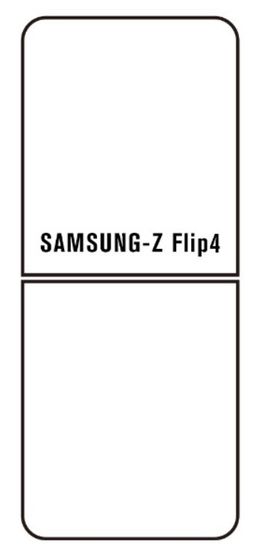 emobilshop Hydrogel - ochranná fólia - Samsung Galaxy Z Flip 4 (rozdelená)