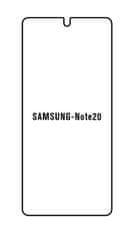 emobilshop Hydrogel - ochranná fólia - Samsung Galaxy Note 20, typ výrezu 2