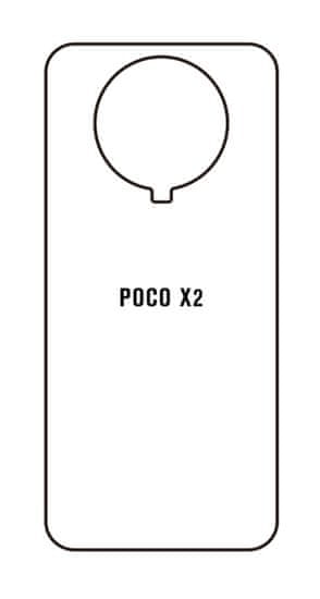 emobilshop Hydrogel - zadná ochranná fólia - Xiaomi Poco X2