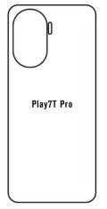 emobilshop Hydrogel - matná zadná ochranná fólia - Huawei Honor Play 7T Pro