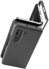 CellularLine zadní kryt Fit Duo pro Samsung Galaxy Z Fold5, PU kůže, čierna