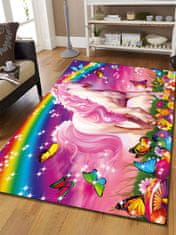 Unicorn Originálny kusový koberec ružový 120x160 cm - Jednorožec