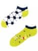 Veselé členkové ponožky Futbal od TODO SOCKS Veľkosť: 35-38