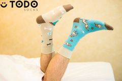 United Odd Socks Veselé ponožky Jack Russel psík od TODO SOCKS Veľkosť: 35-38