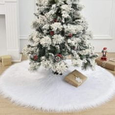 Iso Trade Koberček pod vianočný stromček, biely | 120 cm