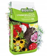 BioVita Zemina pre muškáty a balkónové rastliny 50L