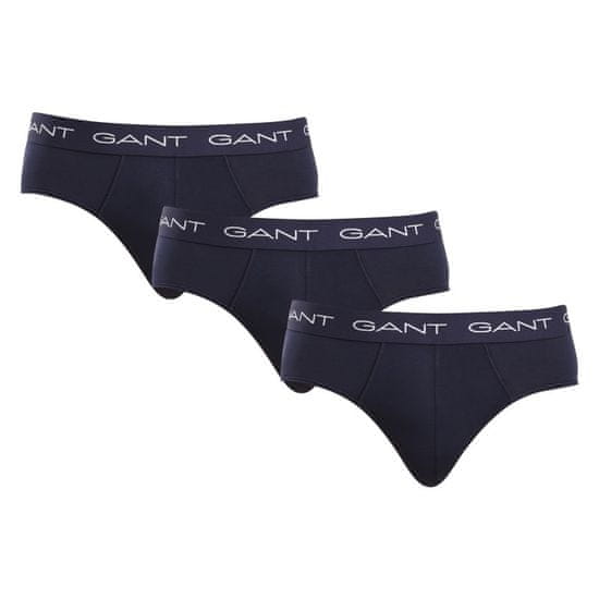 Gant 3PACK pánske slipy modré (900013001-405)