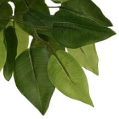 Vidaxl Umelý fikusový strom 756 listov 150 cm zelený