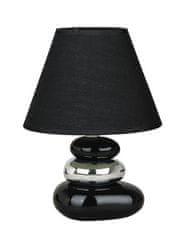 Rabalux Stolní lampa 4950 Salem E14 1x MAX 40W černá/ stříbrná