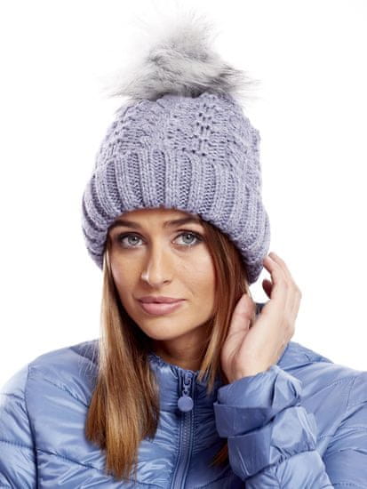 Wool Fashion Dámska čiapka Apeyadana modrá svetlo
