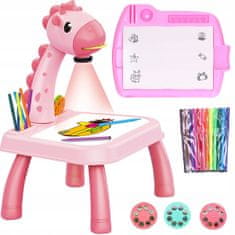 MG Drawing Giraffe projektor na kreslenie, ružový
