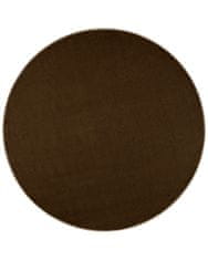 Hanse Home Kusový koberec Nasty 101154 Braun kruh 133x133 (priemer) kruh
