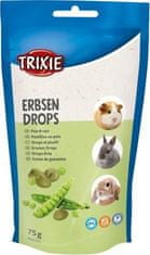 Trixie PEA DROPS - hráškové dropsy, pamlsek pro hlodavce, 75 g