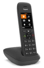 Gigaset SIEMENS C575 - DECT/GAP bezdrôtový telefón, farba čierna