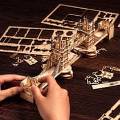Robotime Robotime Rolife Svietiaci 3D drevené puzzle Big Ben 220 ks