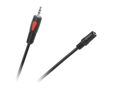shumee Jack kábel 3,5 zástrčka-zásuvka 1,8 m Cabletech Eco-Line