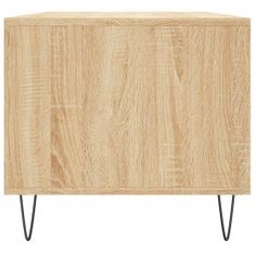 Vidaxl Konferenčný stolík dub sonoma 90x49x45 cm spracované drevo