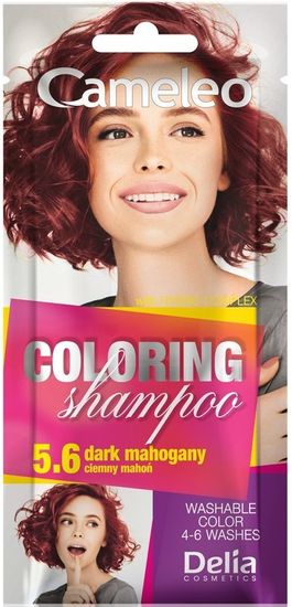 DELIA COSMETICS Coloring Shampoo dark mahogany sachet 40ml