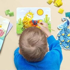 JOJOY® Kreatívne látkové puzzle pre tvorivé deti (10 dosiek) | FABRICITY