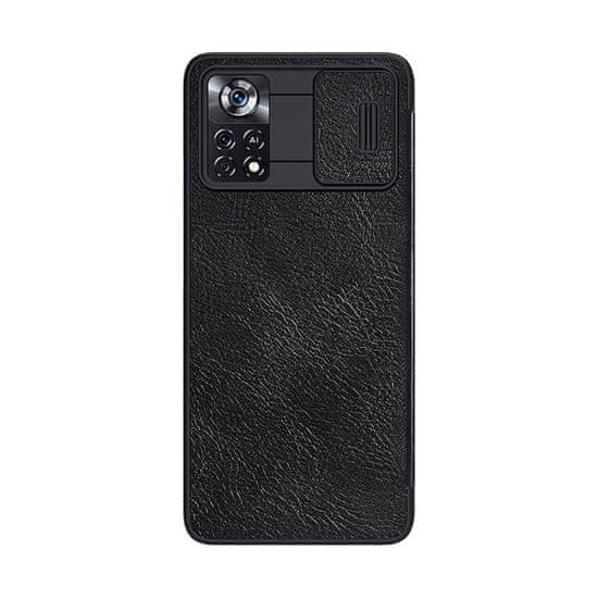 Nillkin Etui Nillkin Qin Leather Pro do Xiaomi Poco X4 Pro 5G (čierne)