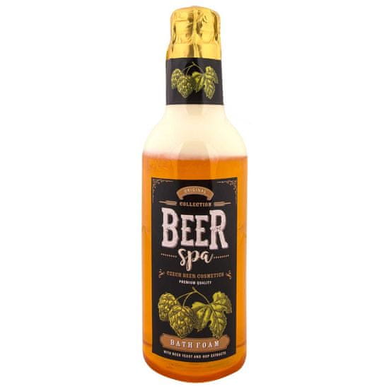 Bohemia GIFTS Beer Spa pivná kúpeľová pena 500 ml – svetlá