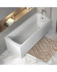 BO-MA Protišmyková kúpeľňová predložka 3D 7288 beige 50x80