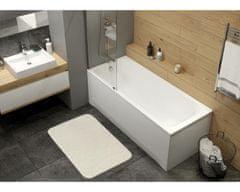 BO-MA Protišmyková kúpeľňová predložka 3D 0133 White 50x80