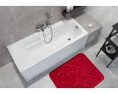 BO-MA Protišmyková kúpeľňová predložka 3D 0133 Red 50x40