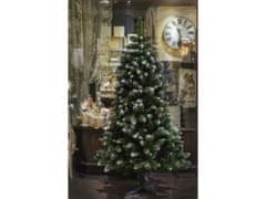 TopKing Vianočný stromček so šiškami 160 cm borovica diamantová