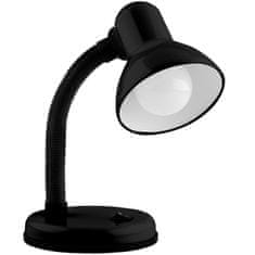 LUMILED Stolová lampa E27 nastaviteľná školská lampička SARA čierna