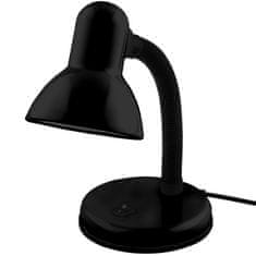 LUMILED Stolová lampa E27 nastaviteľná školská lampička SARA čierna