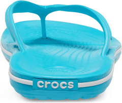 Crocs Crocband Flip-Flops Unisex, 39-40 EU, M7W9, Žabky, Šlapky, Papuče, Digital Aqua, Modrá, 11033-4SL