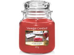 Yankee Candle Klasická vonná sviečka v sklenenom obale Letters To Santa 411 g