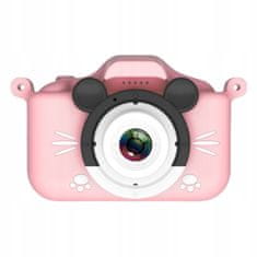 MG C14 Mouse detský fotoaparát + 32GB karta, ružový