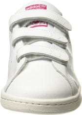 Adidas STAN SMITH CF SHOES pre deti, 38 EU, US5.5Y, Tenisky, White/Pink, Biela, CG3619
