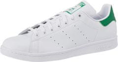 Adidas STAN SMITH SHOES Unisex, 45 1/3 EU, US11, Tenisky, White/Green, Biela, M20324