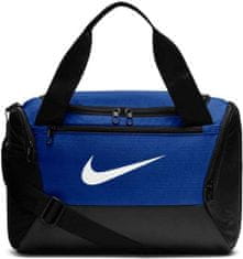 Nike Brasilia Extra small XS Duffel Bag Unisex, ONE SIZE, Športová taška, Cestovná taška, Royal Blue/Black/White, Modrá, BA5961-480
