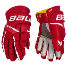Bauer Rukavice Bauer Supreme M3 Int Farba: červená, Veľkosť rukavice: 12"